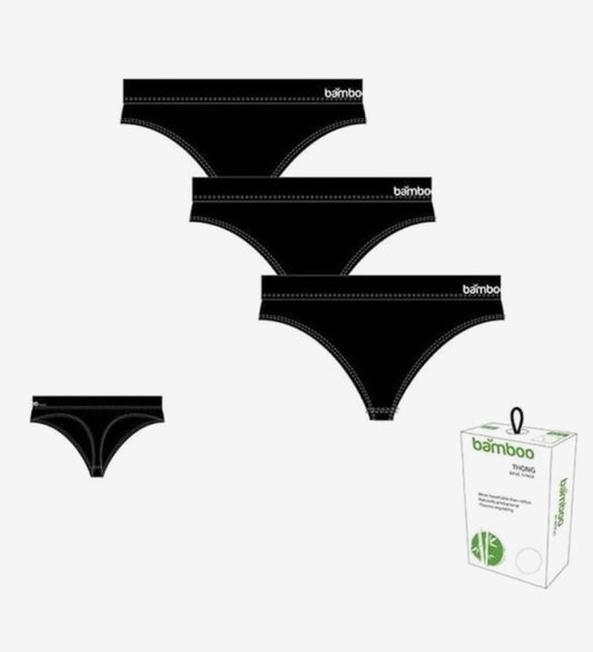 Apollo Dames String Bamboo (3-pack)