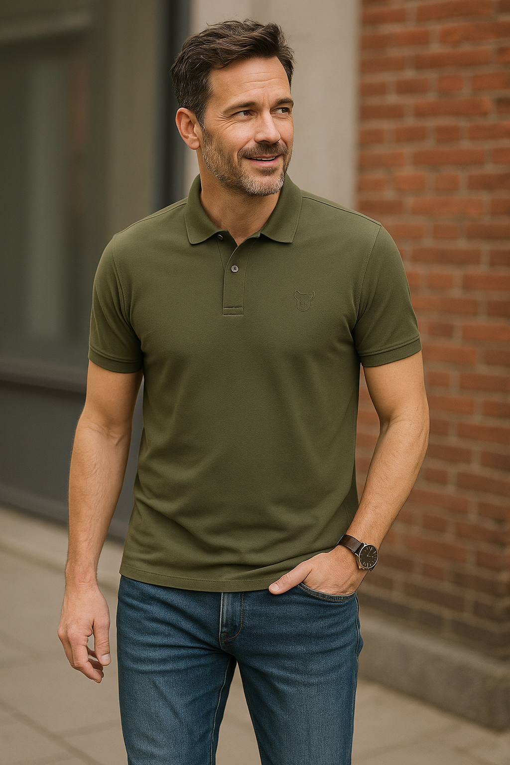 Beeren Heren Polo Izaak
