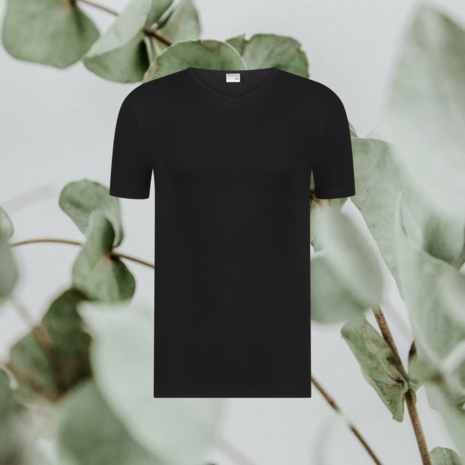 Beeren Heren T-shirt M181 Green Comfort V-Hals