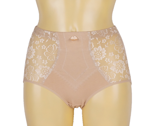 J & C Dames Tailleslip met kant (licht corrigerend)