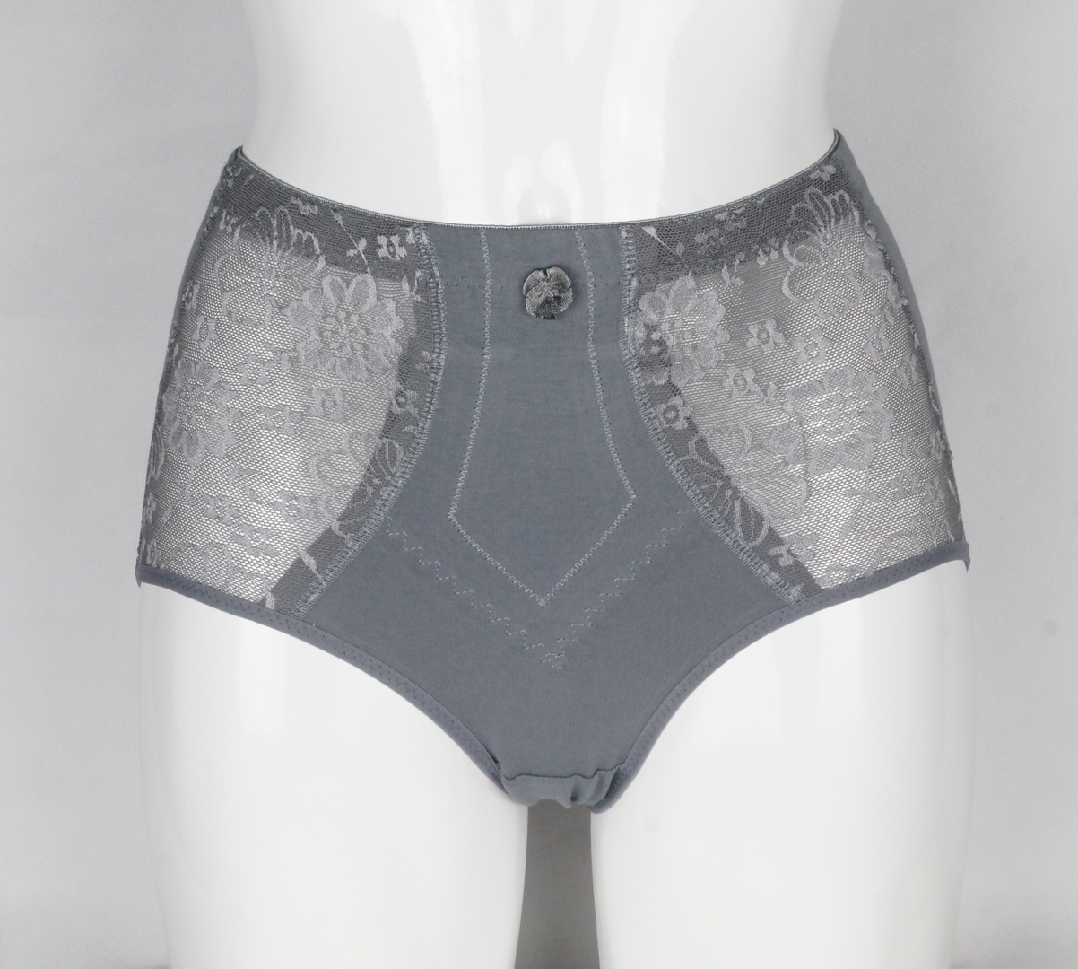 J & C Dames Tailleslip met kant (licht corrigerend)