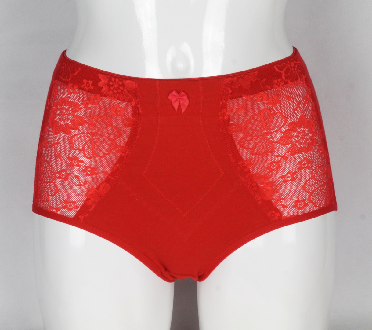 J & C Dames Tailleslip met kant (licht corrigerend)