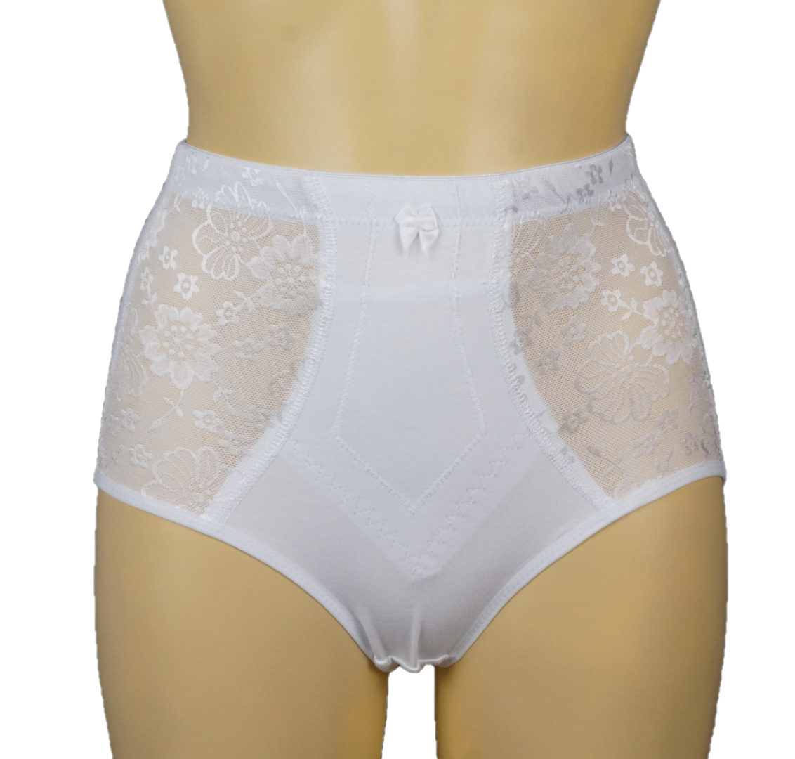 J & C Dames Tailleslip met kant (licht corrigerend)
