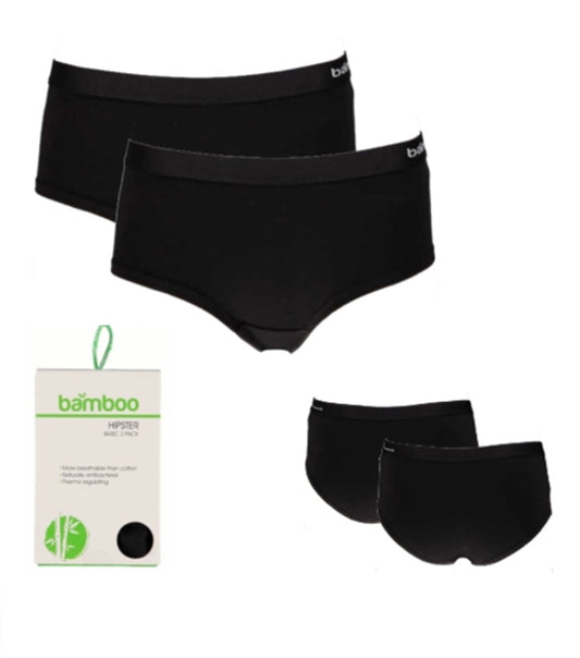 Apollo Dames Hipster Bamboo (2-pack)
