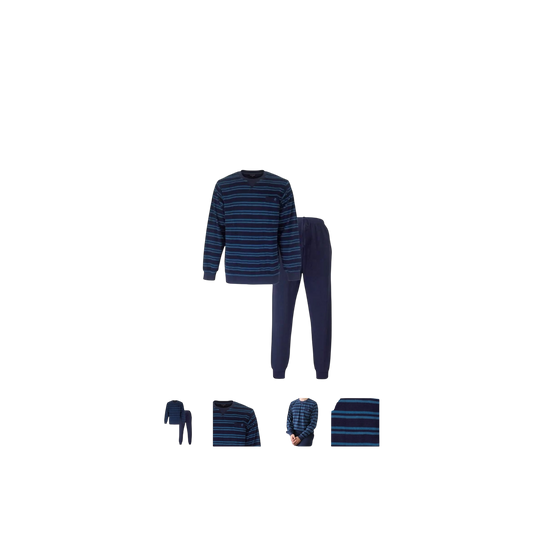 Heren Pyjama Badstof